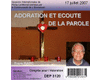 Adoration et �coute de la parole